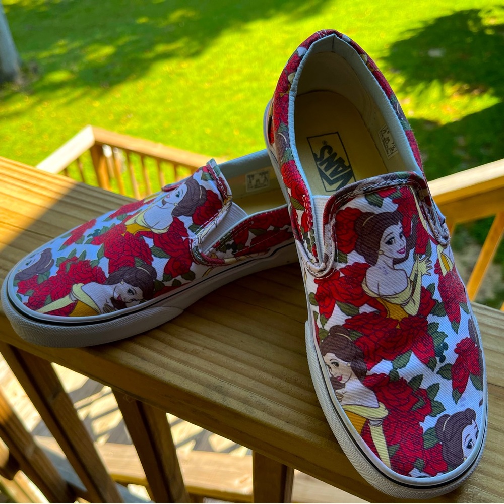 Disney Beauty and the Beast Vans.